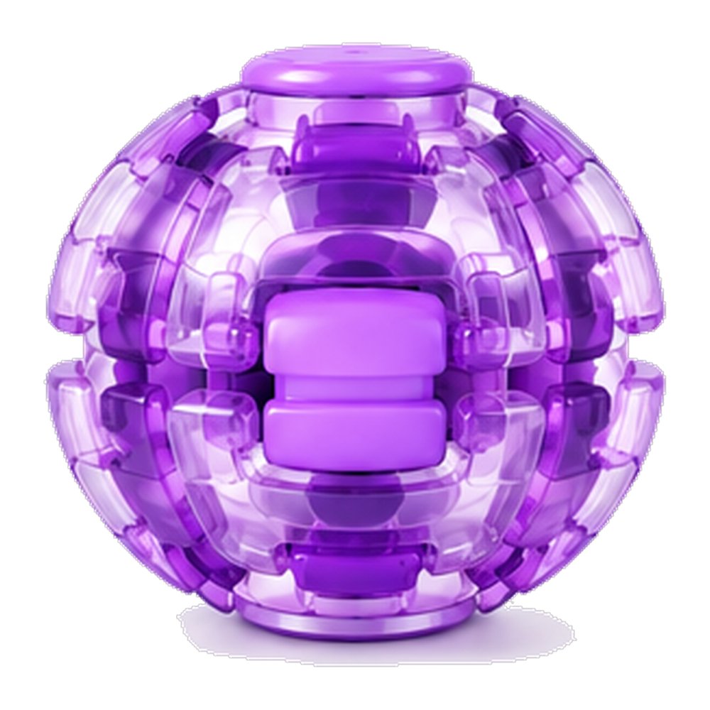 SpinSquish Glow in purple